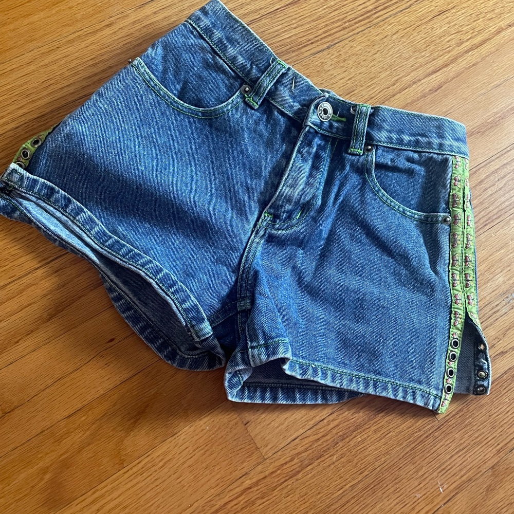 Vintage kids denim shorts size 10